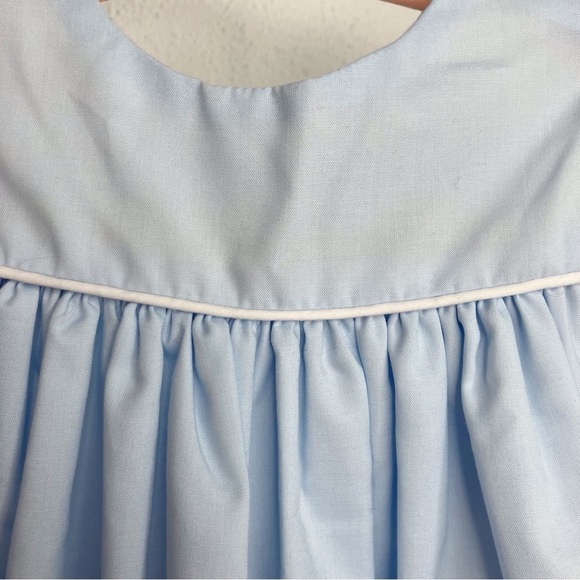 NWT Bailey Boys Float Dress light blue with white embroidery size 12 months - Picture 4 of 12